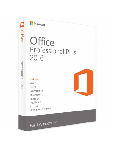 Microsoft Office 2016 Pro Plus Klucz OEM