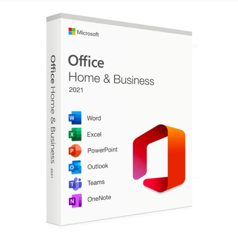 Microsoft Office 2021 Home & Business Mac Klucz OEM