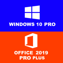 Windows 10 Pro + Office 2019 Pro Plus Klucz